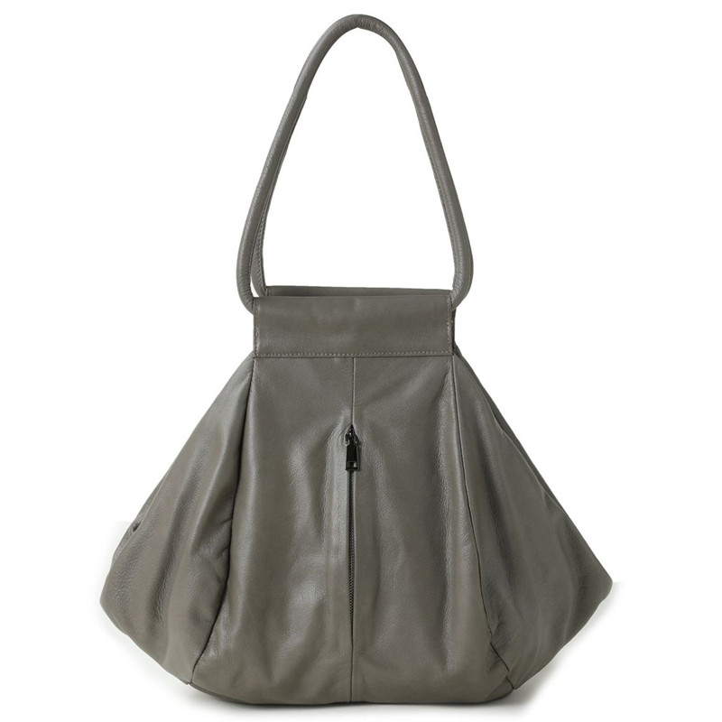 Hobo Bag Slouchy - Slouchy Yumuşak Sığır Derisi Büyük Kapasiteli