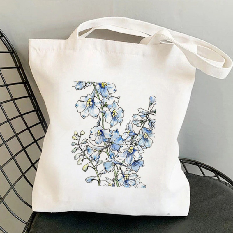 Women'S Bags Very - Taze Stil Çiçek Baskılı Tote Çanta