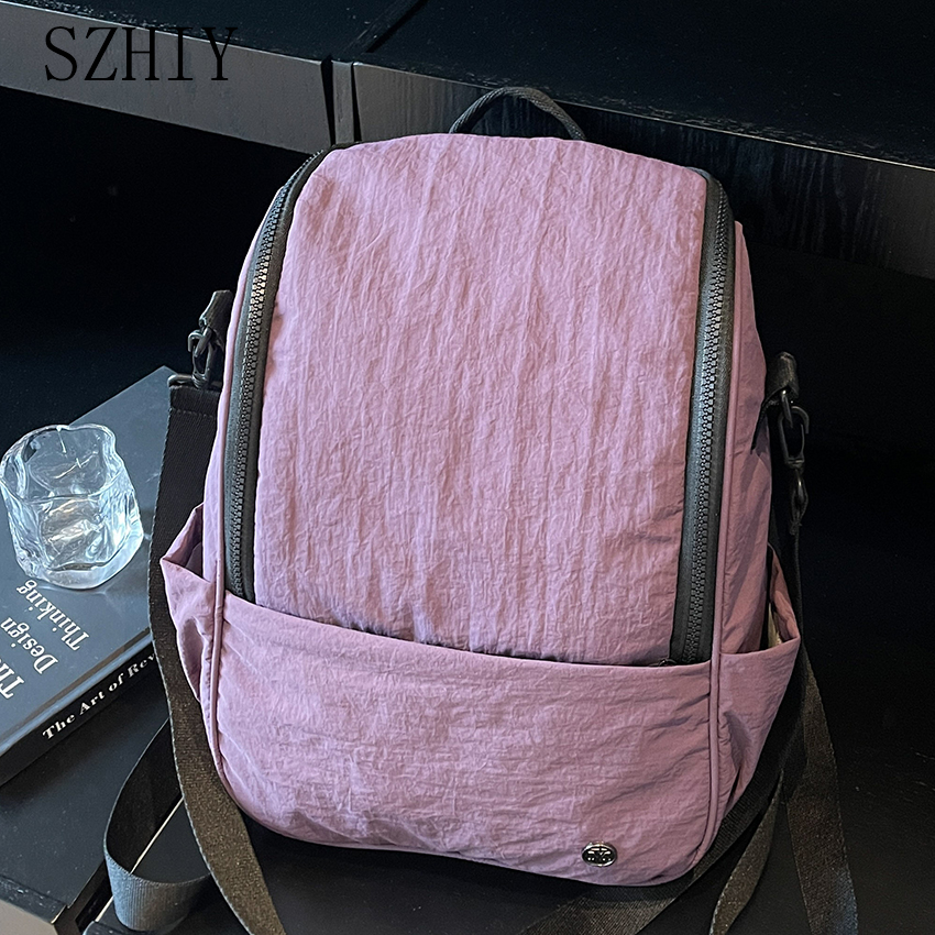 Women'S Work Bags Designer - Moda Yumuşak Sırtlı Kadın Sırt Çantası