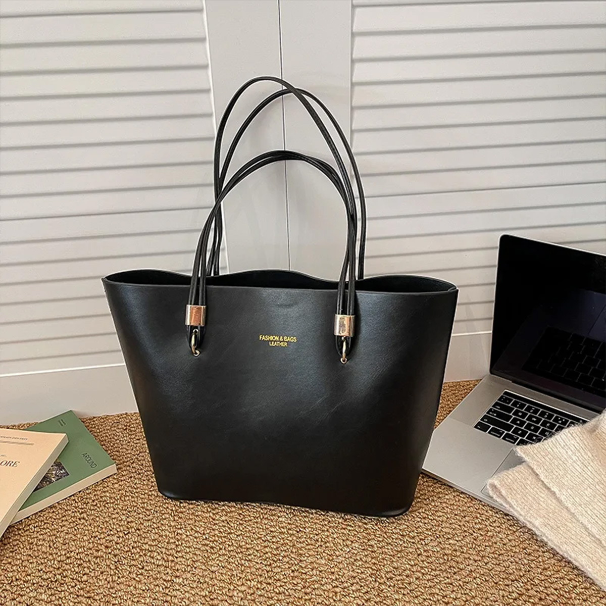 Women Bags Gold - Günlük Kullanım İçin Moda Tote Çanta