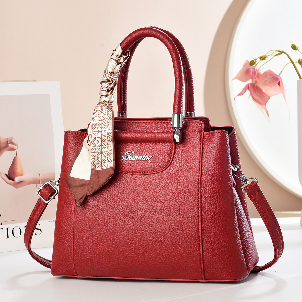 Women'S Bags Longchamp - 2025 Yeni Moda Yumuşak Deri Büyük