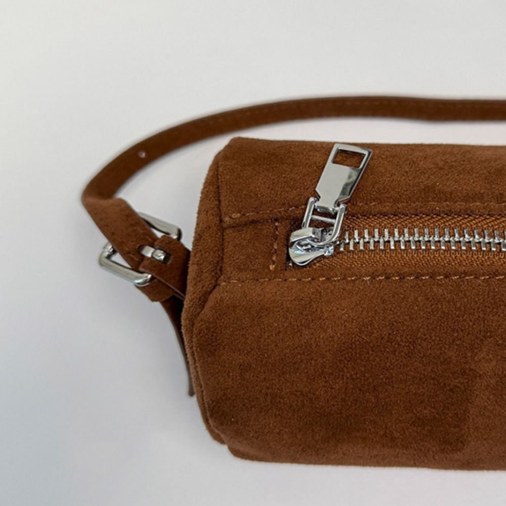 Hobo Bag Slouchy - Omuz Çantası Süet Yastık Çanta Çanta