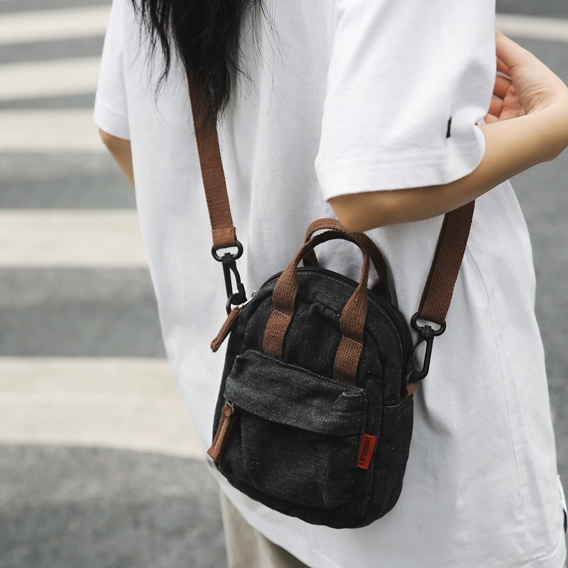 Women'S Bags Longchamp - Kadınlar için kovboy kanvas çanta Kore
