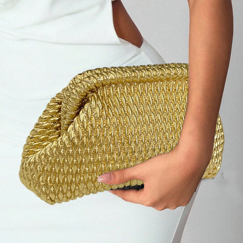 2026 Lüks El Dokuması Altın İp - Women Bags Gold incelemesi ve fiyatı