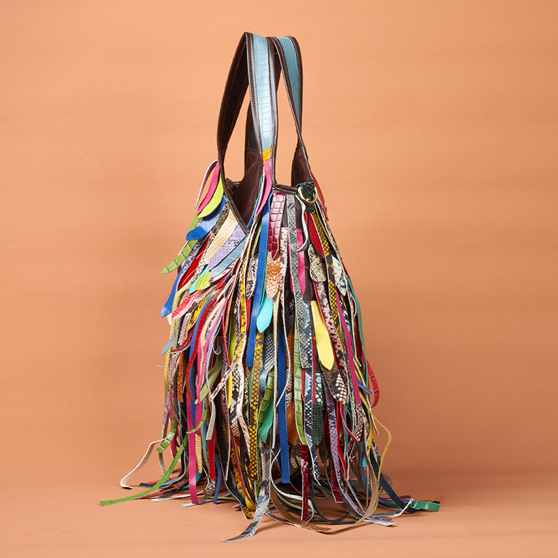 Kadınlar Için renkli Gerçek Ko - Hobo Bag Slouchy incelemesi ve fiyatı
