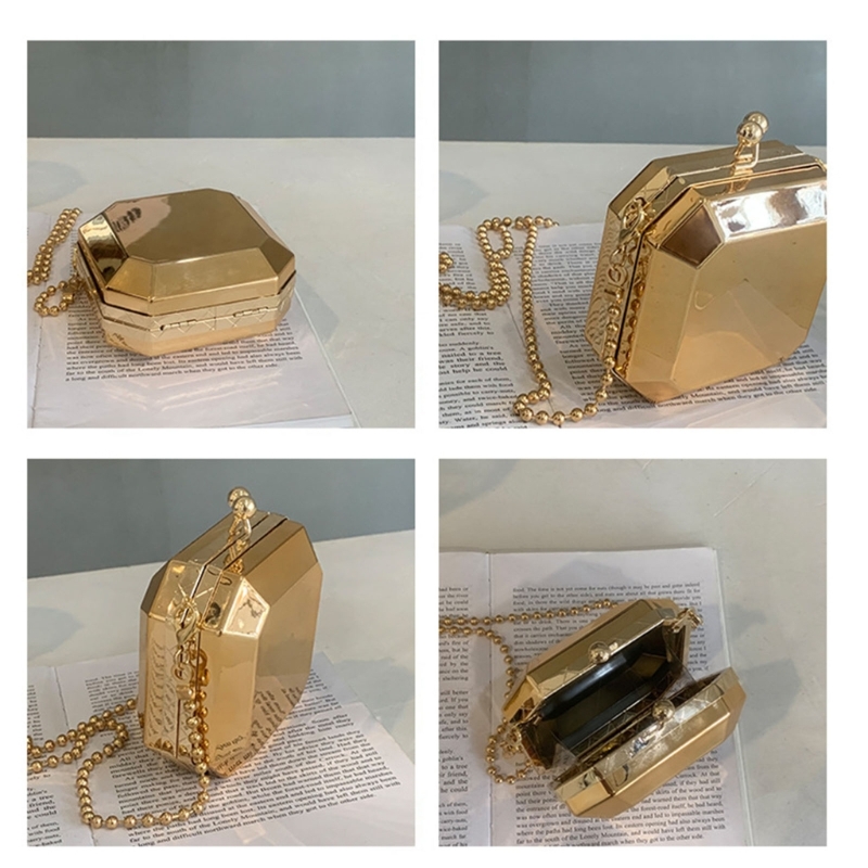 Mini lüks altın parti akşam de - Women Bags Gold incelemesi ve fiyatı