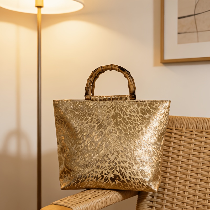 Kadınlar için hafif lüks metal - Women Bags Gold incelemesi ve fiyatı