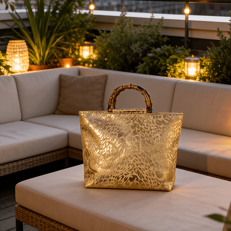 Kadınlar için hafif lüks metal - Women Bags Gold incelemesi ve fiyatı