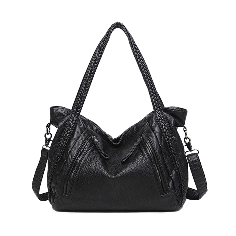 SHELKSBAG Siyah Yumuşak Deri K - Hobo Bag Slouchy incelemesi ve fiyatı