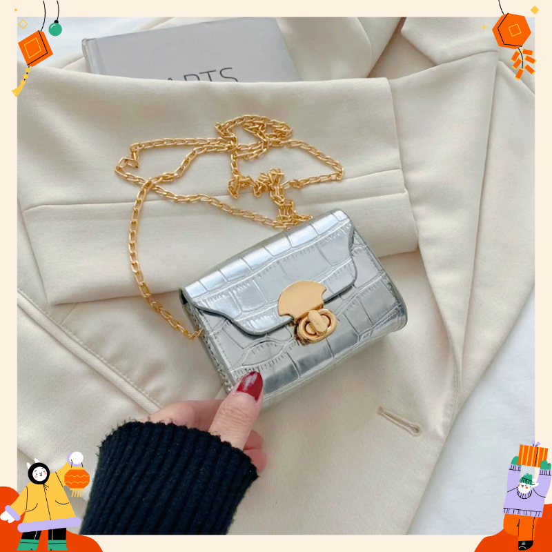 Mini Çanta, Sarı ve Altın Reng - Women Bags Gold incelemesi ve fiyatı