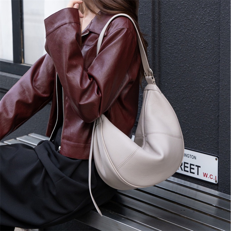 BURMINSA Yumuşak Hakiki Deri H - Hobo Bag Slouchy incelemesi ve fiyatı