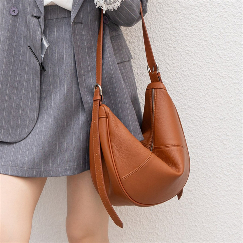 BURMINSA Yumuşak Hakiki Deri H - Hobo Bag Slouchy incelemesi ve fiyatı