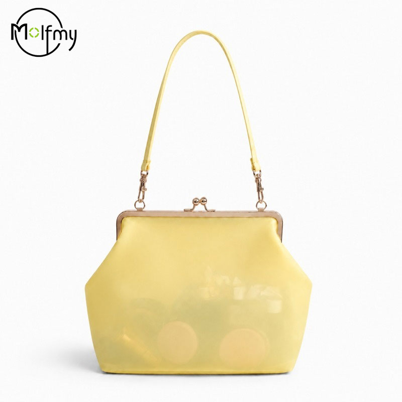 Şeffaf PVC Su Geçirmez Jöle Ça - Hobo Bag Slouchy incelemesi ve fiyatı