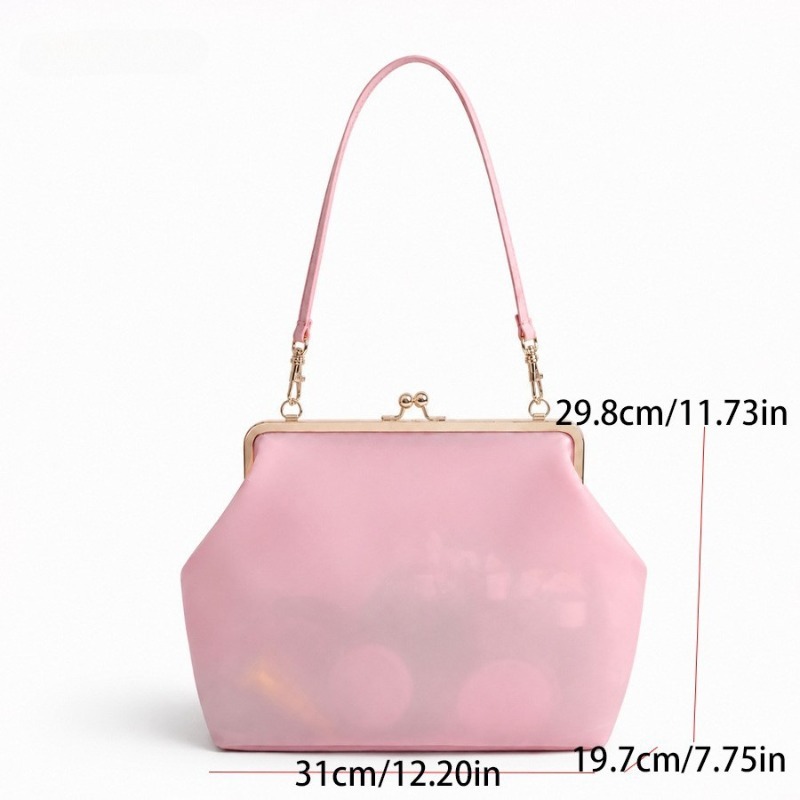Şeffaf PVC Su Geçirmez Jöle Ça - Hobo Bag Slouchy incelemesi ve fiyatı