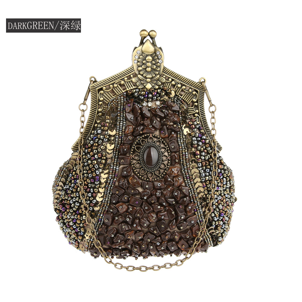 Kadınlar için Retro moda inci  - Women Bags Gold incelemesi ve fiyatı