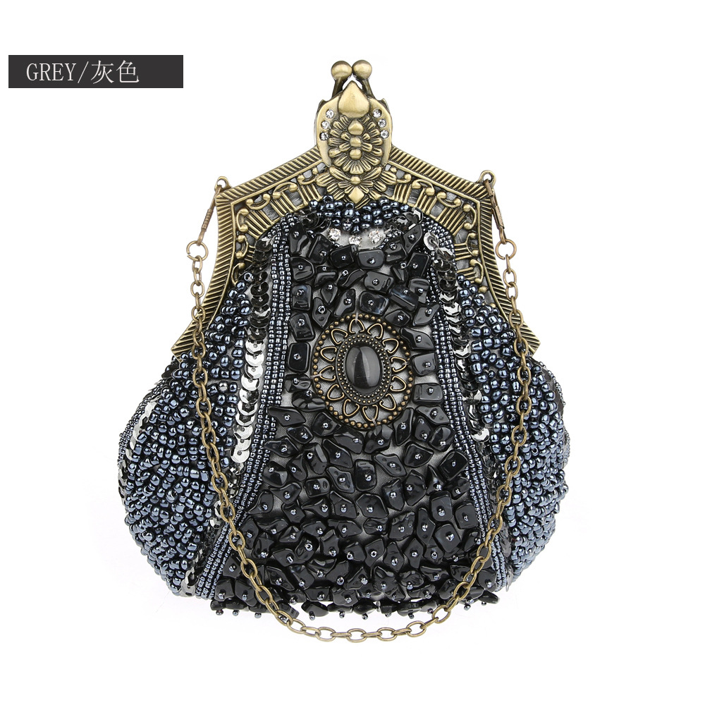 Kadınlar için Retro moda inci  - Women Bags Gold incelemesi ve fiyatı