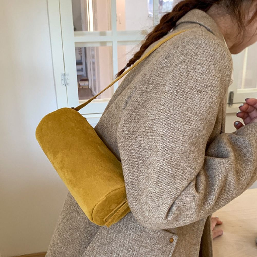 Omuz Çantası Süet Yastık Çanta - Hobo Bag Slouchy incelemesi ve fiyatı