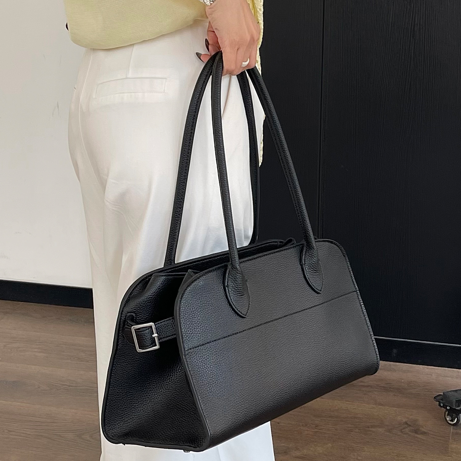 Litchi Tahıl Doku Tote Çanta K - Women'S Work Bags Designer incelemesi ve fiyatı