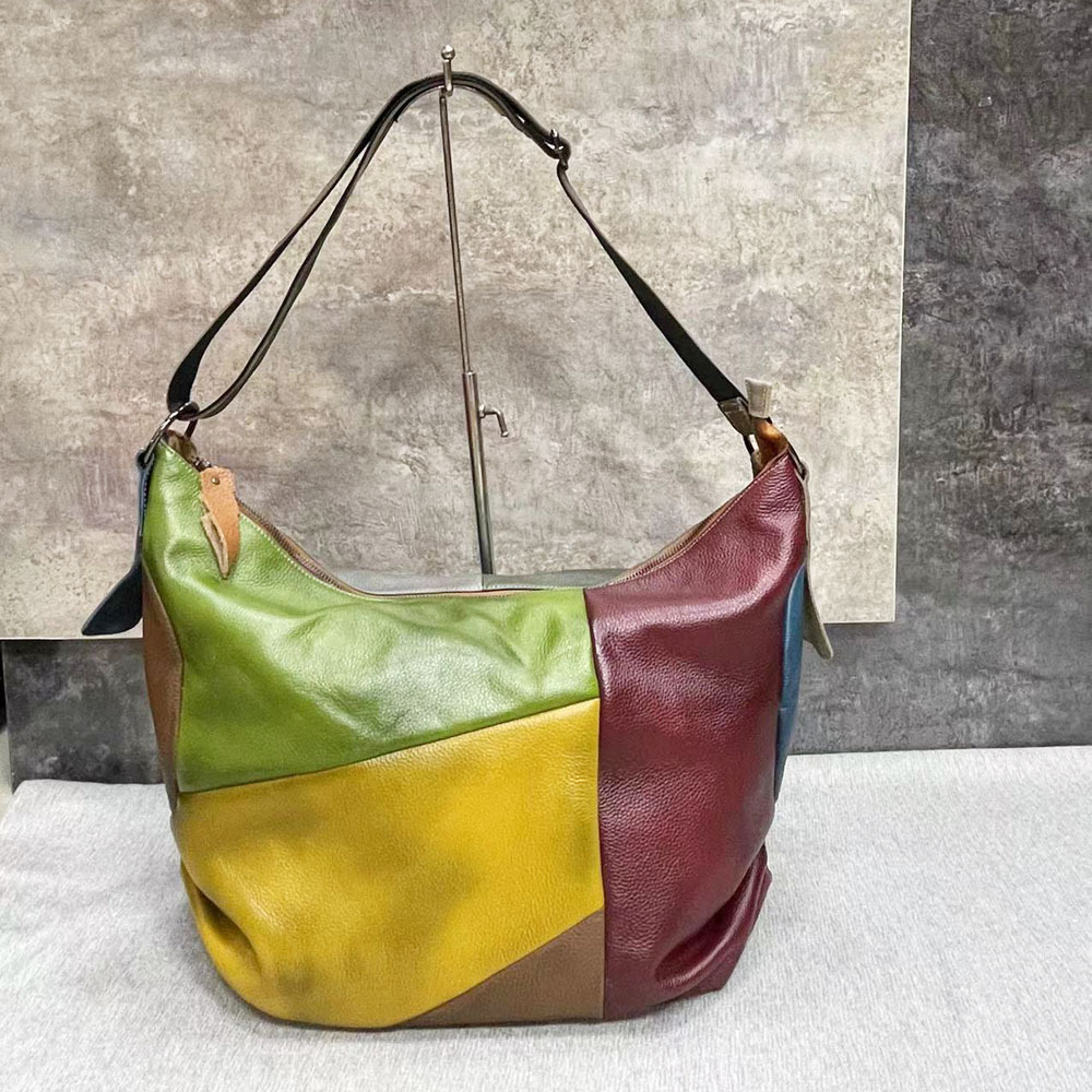 Büyük boy kadın hakiki deri Pa - Hobo Bag Slouchy incelemesi ve fiyatı